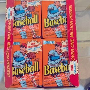 1990 Donruss Baseball Wax Pack 16 picture cards in each pack